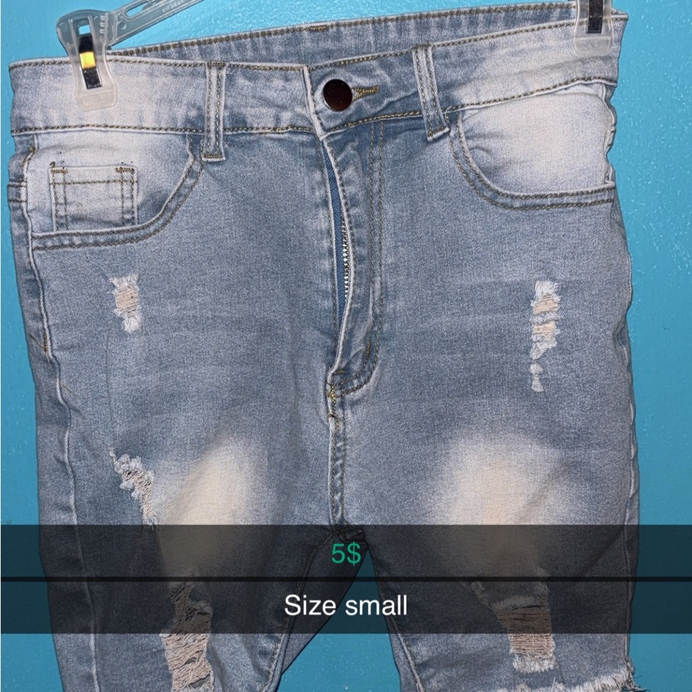 Women's Blue Jean Shorts